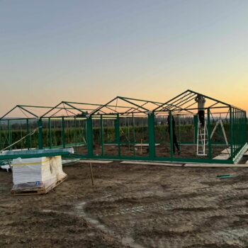 Structura sera sticla hobby Gardenia