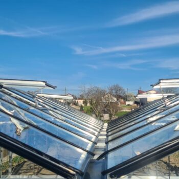 Sera sticla modulara Gardenia aluminiu