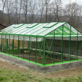 Sera sticla Dalia 380 x 753 verde