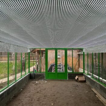 Sera sticla Dalia 24 380 x 753 verde